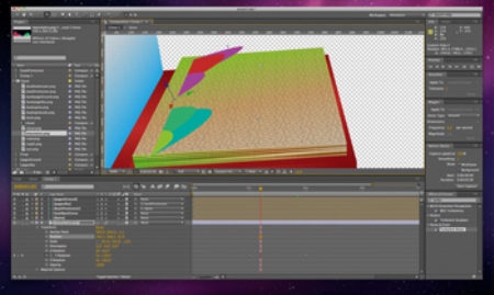 Animate a Simple 3d Book in Adobe After Effects 